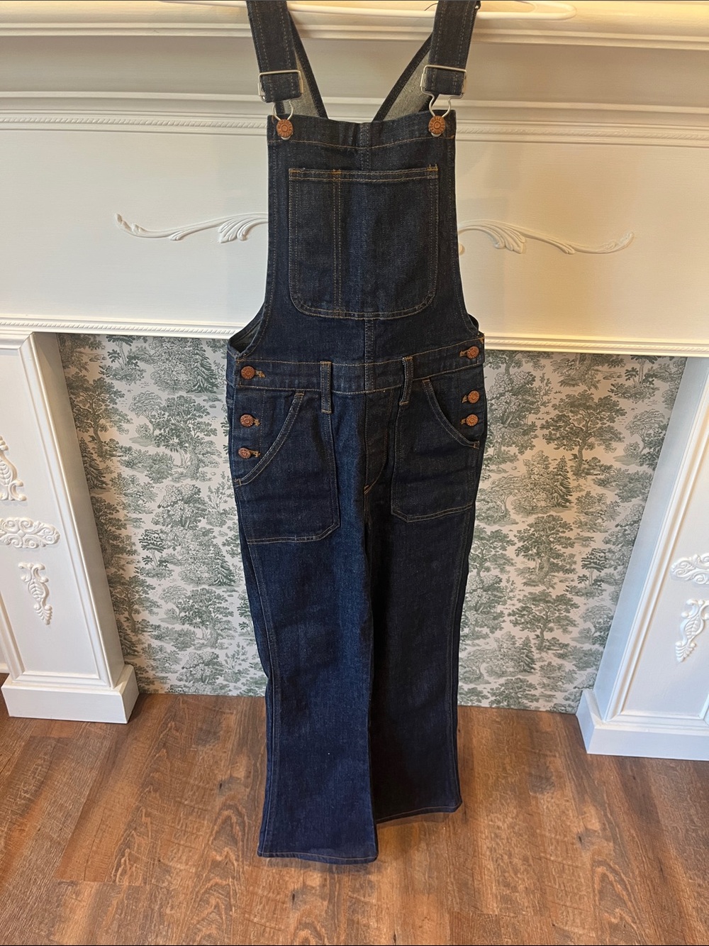 Madewell Flare Overalls XS